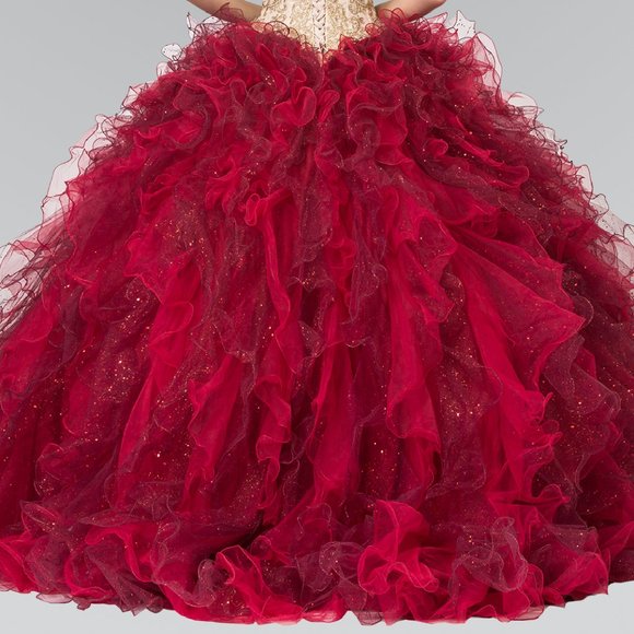 Sweetheart Neck Ballgown Evening Dress GSGL2211 - Picture 7 of 9